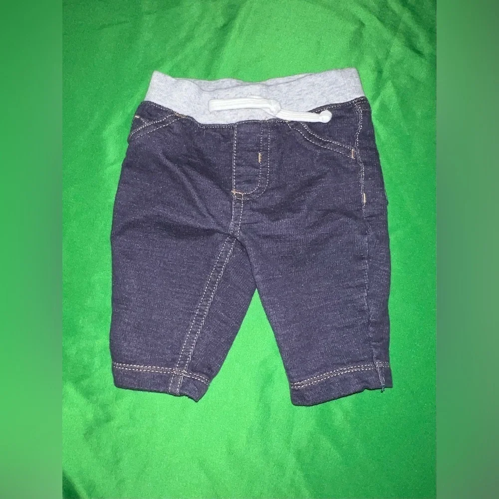 Carter's Dark Blue and Gray Kids Stretch Jeggings
